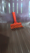 Heavy Duty Plastic Garden Hand Rake – 9-Tooth Cultivator Tool (1 Pc)